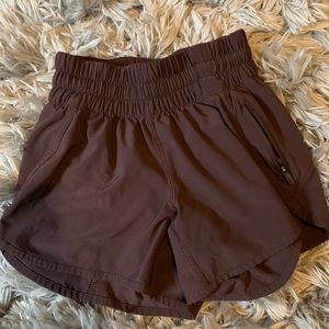 Dark Purple Lululemon Shorts